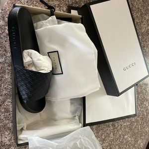Gucci make slides “Black”